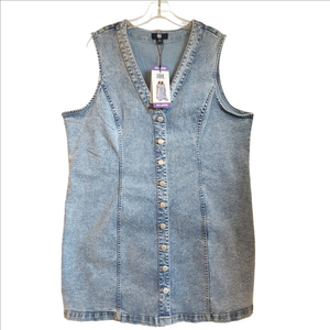 NWT Frye Denim Mini Dress XXL